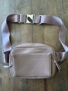 Ayla Brown Crossbody Funny Belt Bag